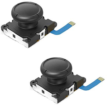 Veanic Lot de 2 joycon Joystick Drift Fix analogiques de rechange pour manette Nintendo Switch/Switch OLED/Nintendo Switch Lite Joy-Con