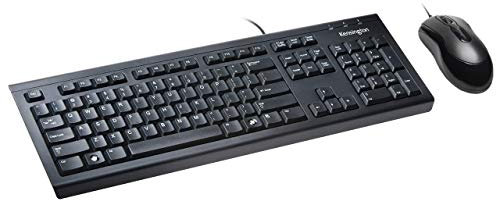 Kensington ValuKeyboard - Wired USB 3.0 Keyboard for PC, Laptop, Computer, Notebook - USB Mouse with Scroll Wheel