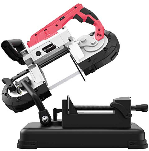 Anbull Portable Band Saw with Upgraded Removable Alloy Steel Base