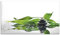 ARTLAND Spritzschutz Küchenrückwand Küche Herd Glas mit Motiv 90x50 cm Design Modern Natur Zen Asien Bambus Steine Reflektion Grün S7LT