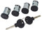 KASturbo 4 Barillets Serrure de Porte avec 2 Clés pour Evasion Jumpy Dispatch 806 Expert Scudo 9170.AY 4162.C9
