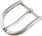 BELTINGER Gürtelschnalle rund 4,0 cm | Buckle Schließe Gürtelschließe 40mm Massiv | Dorn-Schließe | Wechselgürtel bis 4cm | Altsilber