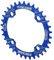 X AUTOHAUX 34 Dientes 104mm Platos de Bicicleta Montaña Ancho Platos Bielas Diente Placa Azul