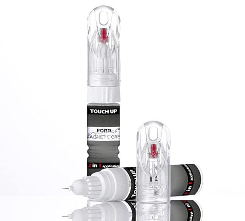 Xtremeauto Touch Up Paint Pen For Ford Fiesta Magnetic Grey 7325 30Ml Direct Appliance Chip Scuff Mark Brush In Lid