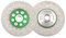 KURSTOL Disco Diamantato - Lama diamantata per taglio abrasivo 2 pezzi 4/100mm X M14 Arbor, mola in granito per smussare modellare gres porcellanato, piastrelle, ceramica, granito, cemento
