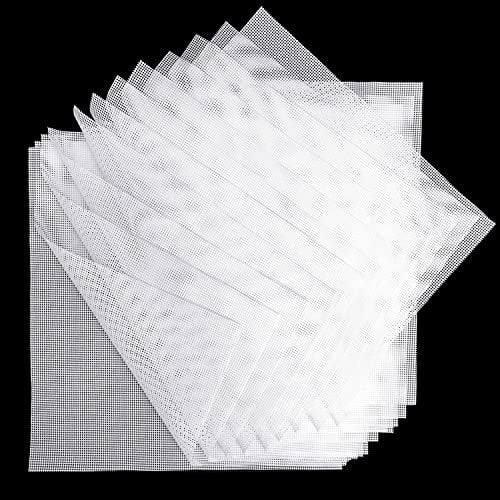JKDHJK 10 Pieces 14 X 14 Non-stick Silicone Liner Food Dehydrator Sheet Silicone Mesh Reusable Suitable for Food Dehydration, Tray Liner