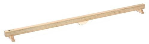 Sport-Thieme Schwebebalken Kids | Der perfekte erste Balken | 5 cm breite Lauffläche | Made in Germany | Birkenholz | 180x16x11 cm