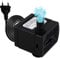 Awroutdoor Mini Submersible Water Pump, Ultra Quiet Water Feature Pump(3W,180L/H), with 3 Strong Suction Cups, Adjustable Water Volume, Small Water Pump for Aquarium, Fish Tank, Pond, Hydroponics