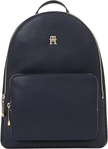 Tommy Hilfiger Damen Rucksack Essential Backpack Corp Handgepäck, Mehrfarbig (Space Blue), Onesize