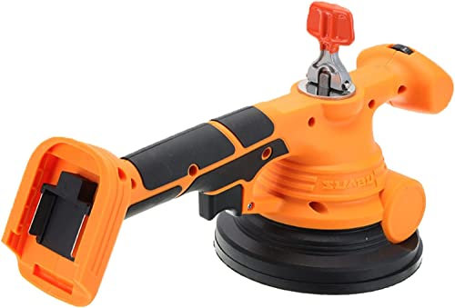 Tile Vibration Tool Suction Cup Adjustable Protable Automatic Floor Vibrator Leveling Tool Tiling Tiles Machine Tiles Vibrator for Makita Battery Leveling Suction Cup Vibrator