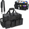 IVODEELA Putzmittel Organizer,XXL Putztasche mit Griff und Verstellbaren Schultergurten,Tasche für Reinigungsmittel für Haus,Auto und Badezimmer,Schwarz(Nur Tasche)