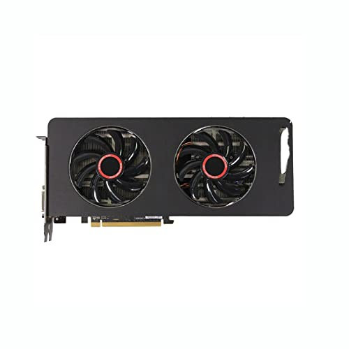 Taygate Carte Graphique de Jeu Fit for Xfx R9 280x 3 Go Cartes Graphiques AMD Radeon R9 280 A 3GB Cartes D'écran Vidéo GPU Ordinateur De Bureau Carte Carte Videocard PCI-E X16 HDMI