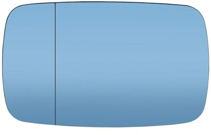 CKGRHJSA Car Wing Mirror Glass Door Side Wing Mirror Glass Blue Rear View Rearview Stick On With Glue For BMW 3 5 Series E39 E46 320i 330i 325 525i 1997-2005(G)