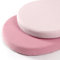 lulumoon 2er Set Musselin-Baumwolle Spannbettlaken: Kinderwagen Bettlaken Stubenwagen Matratzenbezug für Babybett und Beistellbett 90x40 cm (Rosa Nelke)