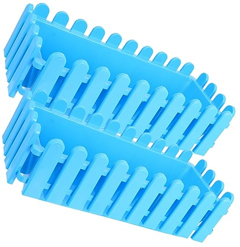 VINTORKY 2stücke Rechteckige Blumentöpfe Für Outdoor-Pflanzen Für Fensterbänke Balkone Und Kreative -projekte Leicht Langlebig Optimaler Drainage