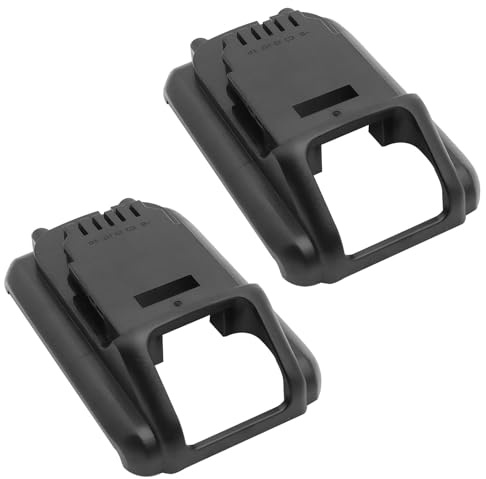 2PCS Li-ion Battery Case Parts Cover Replacement for Dewalt 18V Battery, 10-Cell 18650 Battery Case Replacement Cover Top Shell Repair Kit Parts for Cordless Power Tool