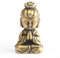 EXTRWORY Kleine und raffinierte Guanyin-Buddha-Mini-Statue, Ornament aus Messing, Dekoration für Zuhause und Büro
