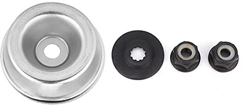 flexman Rasentrimmer Metallklingen Befestigungsset, 2 Muttern, 1 Schutzabdeckung, 1 Unterlegscheibe für FR85 FR130T FR220 FR350 FR410 FR450 FR460, FS44, FS55, FS56