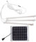 Solar Spot Lights, 10w Bright Solar Powered Grow Light LED Plant Grow Light Strip Growing Lamps for Balcony Greenhouse Vegetables Flowers (30w)