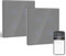 BSEED Smart ZigBee Interruptor 4 Gang 2 Vías, Interruptor de Pared Inteligente con Alexa y Google Home, Interruptor Táctil (Cable Neutro, Hub Gateway necesario) Gris