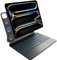 pankeybd Custodia con Tastiera per iPad Pro 11 pollici M4 2024, Retroilluminata a 7 colori, Trackpad multi-touch, Design magnetico fluttuante, Nero