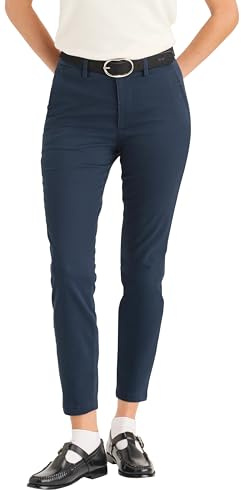 Dockers Damen Weekend Chino Skinny Pants, Navy Ash, 27W EU