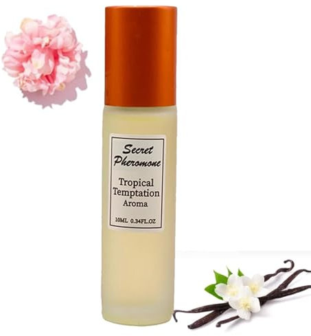 parfum pheromone pour femme,Secret Pheromone,phéromones parfum femme,2025 nouvelle série de parfum à bille aux phéromones,parfum floral fruité douxAgrumes,vanille (Vanilla)