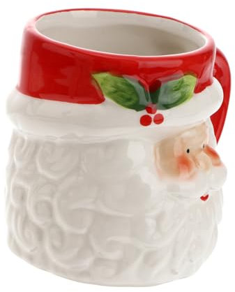 Cabilock 1stk Weihnachtsbecher Aus Keramik Süße Tasse Neuheitsbecher Cartoon-tasse Weihnachtsgeschirr Individuelle Tasse Weihnachtstasse Weihnachten Smoothie-kaffeetasse Frühstückstasse