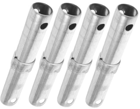 iplusmile 4pcs Scaffold Connecting Rod Weld Hinges Scaffolding Equipment Connectors for Mobile Scaffold Use Scaffolding Pins