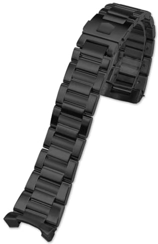 HXFFXHF 22mm Edelstahl Uhrenband für Tag Heuer Carrera Arc End Watchband Handgelenk Armband Einsatz Man Watch Armband
