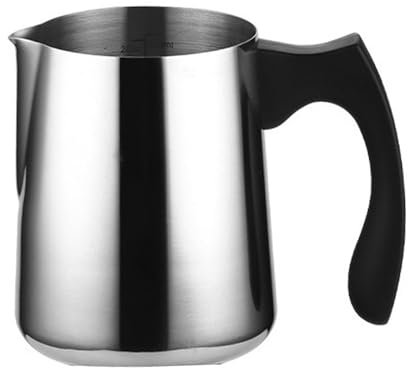Gcljlmy Espresso Latte Art Cup Milk Foam Jug Jug Leak Protection Baristas Tool Coffee Machine Cappuccino Sauces Grazipies Sauce Heater (600 ml)