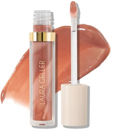 LAURA GELLER NEW YORK Italian Marble Glossy Lip Tint - Moisturizing Lip Gloss - Enriched with Shea, Mango and Cocoa Butters (01 Brunch Mimosa)