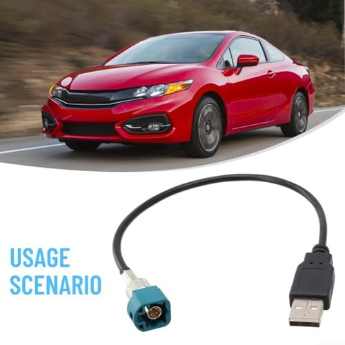 Auto-CD-Nachrüst-USB-Adapterkabel mit HSD-LVDS-Stecker, unterstützt für BMW und Benz-Modelle