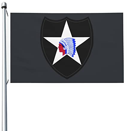 Outdoor flagge 2. Infanteriedivision Ssi Outdoor Fahne 90x150cm | Flagge lustige für Party Schlafzimmer Dekor