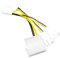 AABCOOLING C22 - un adattatore molex a 4 Pin che consente di collegare all'alimentazione fino a quattro ventole con connettore a 3 Pin
