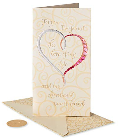 Papyrus Anniversary Card (With All My Heart)