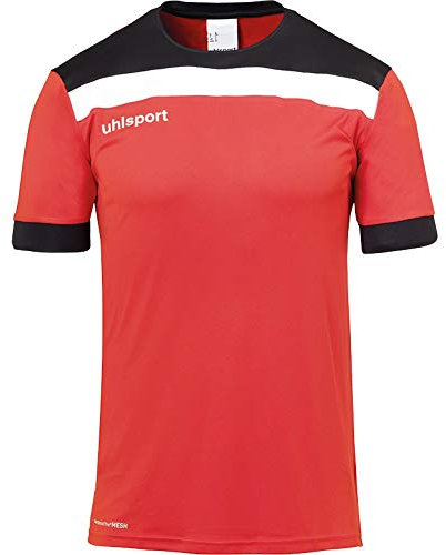 uhlsport Kinder Offense 23 Trikot, rot/Schwarz/Weiß, 128