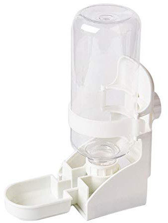 Wasserspender für Kaninchen, 500 ml, Haustierkäfig, hängender Wasserspender, hängende automatische Kleintier-Wasserflasche, Schüssel für Kaninchen, Chinchilla, Igel, Frettchen, Hamster