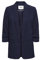 ONLY Damen Blazer ONLElly 3/4 Life Sakko mit Dreiviertel-Ärmeln 15197451 Evening Blue 34