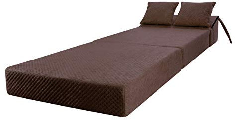 Stillerbursch® Klappmatratze Conforto 15cm | Gästematratze Faltmatratze Notbett | Mikrofaser | Made in Germany | Ökotex 100 | 3-teilige Faltmatratze | Abnehmbarer Bezug | 70x195x15 | Faltbare Matratze