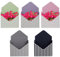 Belle Vous 5 Stk Blumenstrauß Umschlag Geschenkbox Set - 20 x 7 x 14,5 cm Floristen Karton Box/Geschenkverpackung Geschenkbox Pappe - Als Hochzeit Box, für Blumen zu Geburtstag & Valentinstag