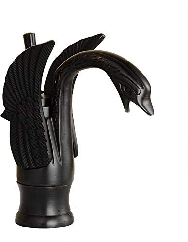 Wasserhahn Bad Waschtischarmatur, Schwarz Antikes Messing Waschtischmischer Armatur Kaltes Und Heißes Wasser Vorhanden, Geeignet Für Badezimmer Und Waschbecken, Einhandmischer Waschtischarmaturen