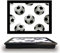 Football Soccer Cushioned Bean Bag laptray Home Laptop Tray Drinks Food Breakfast Lap Tray Football Soccer Lover Bed Tray Easy Serving Caravan Picnic Camping