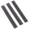 17 Schlüssel Kalimba Aufkleber, Musiknoten Dekoration Schlüssel Aufkleber Papiermaterial zum Auswendiglernen von Notizen für Anfänger(Schwarz)