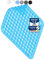 SilverRack Duschmatte rutschfest 53x53 cm (Blau RAUTEN) - Antirutschmatte Dusche BPA frei für Kinder - Badematte rutschfest, maschinenwaschbar u. schimmelresistent - Duscheinlage rutschfest