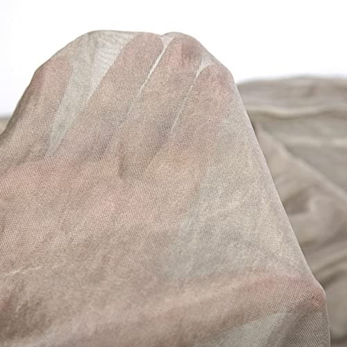 MYENA Faraday-Stoff, EMF/RF-transparentes Silberfaser-Mesh-Gewebe, 4g 5g-Strahlungsblocker, um Frauen Strahlenanzug, Baldachin, Vorhang zu Machen,5㎡