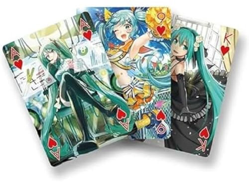 SAKAMI - Hatsune Miku - 52 Spielkarten - Poker, Kartenspiel, Deck, Playing Cards - original & lizensiert