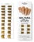 MOYOU LONDON Semi Cured Gel Nail Strips - 20 Pcs. Nail Wraps for Salon-Quality Manicure - Works with Any UV Lamp - Easy to Apply, Trim, & Remove Gel Stickers