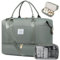 LOVEVOOK Reisetasche Damen Sporttasche mit Schuhfach Weekender Groß Handgepäck Tasche für Flugzeug Ryanair Easyjet Travel Bag Duffle Bags Kliniktasche Geburt Fitnesstasche Krankenhaustasche