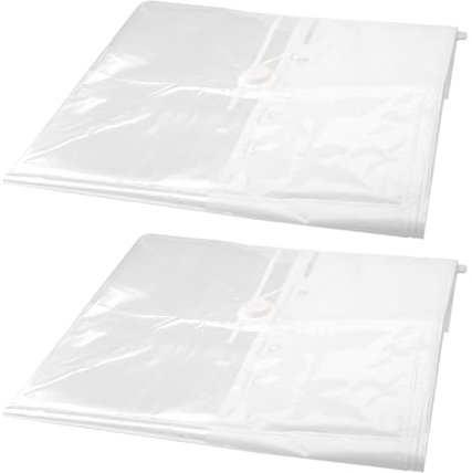 VOSSOT 2 Stück Vakuumbeutel für Matratzen,220x100cm Groß Vakuum Aufbewahrungsbeutel,Vakuumbeutel Matratze,Groß Wasserdicht Vakuum Kleiderbeutel,Vakuum-Matratzentasche zum Umzug für Matratzen Kleidung